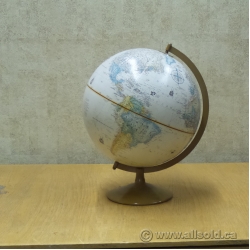 Globemaster 12 in. Desk Top Globe with Time Zone Dial